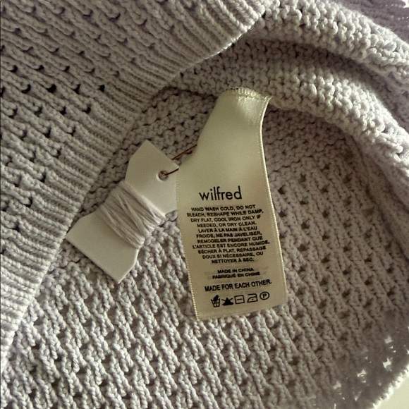 Aritzia Wilfred Sunset Top in Iced Lavender - Picture 5 of 6